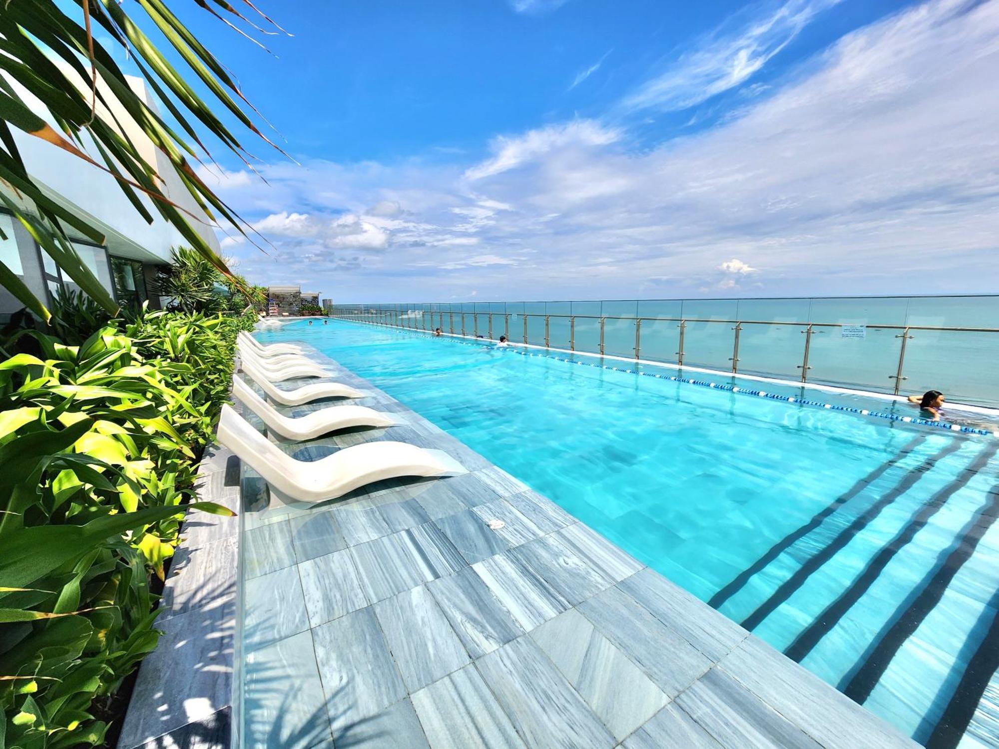 شقة Dua'S House - The SóNg Vung Tau, Sky Pool & Gym المظهر الخارجي الصورة