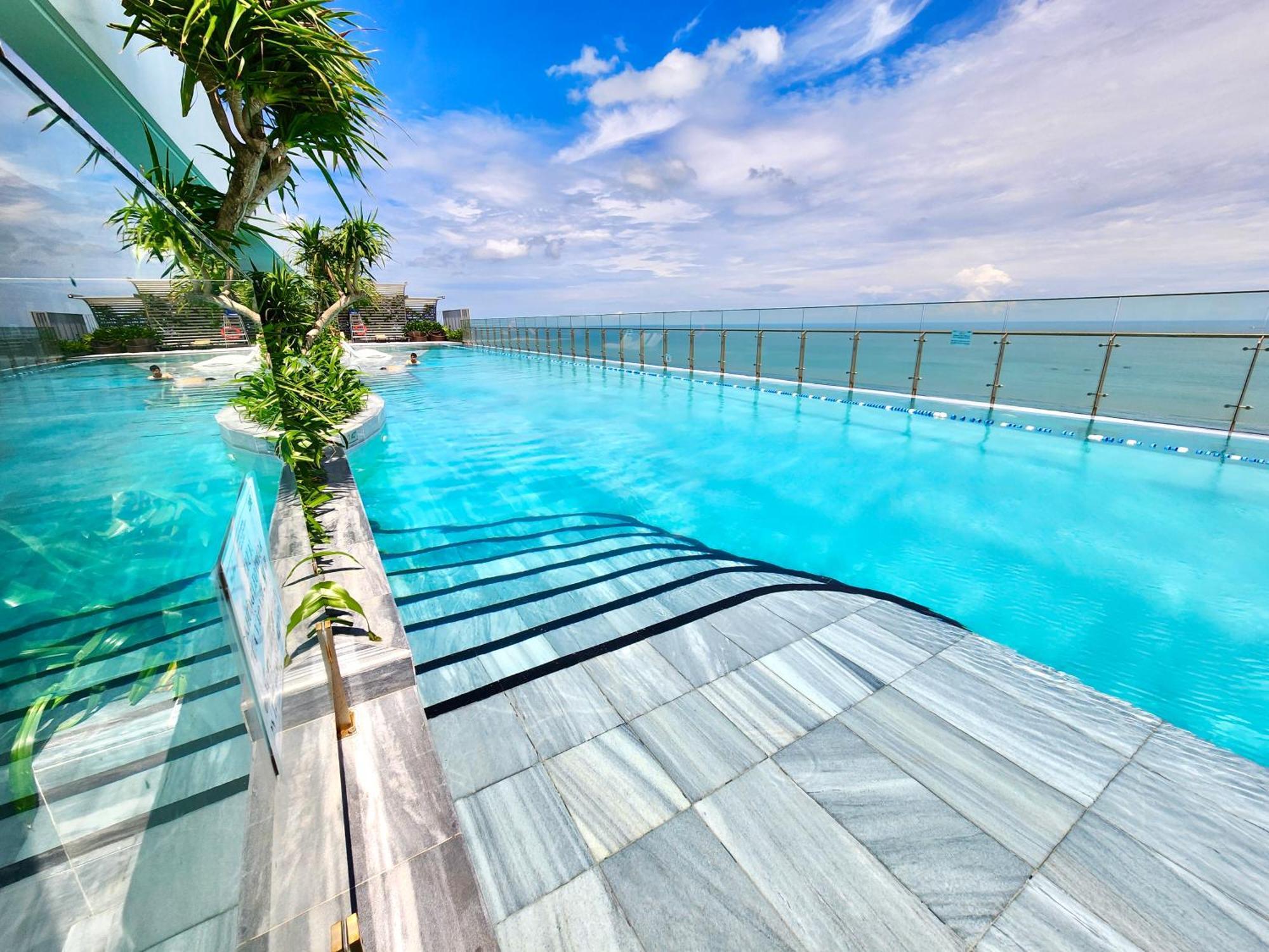 شقة Dua'S House - The SóNg Vung Tau, Sky Pool & Gym المظهر الخارجي الصورة