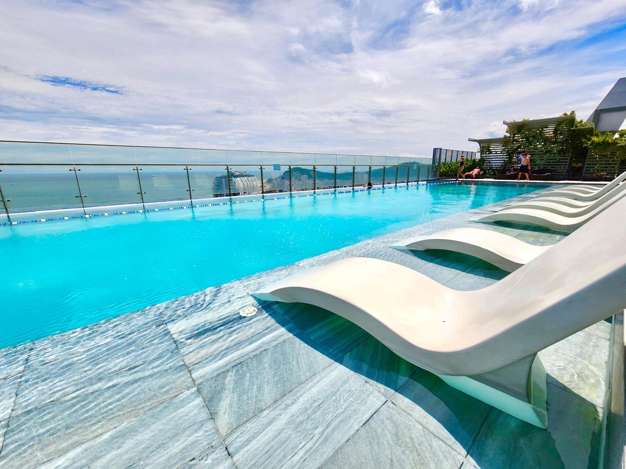 شقة Dua'S House - The SóNg Vung Tau, Sky Pool & Gym المظهر الخارجي الصورة