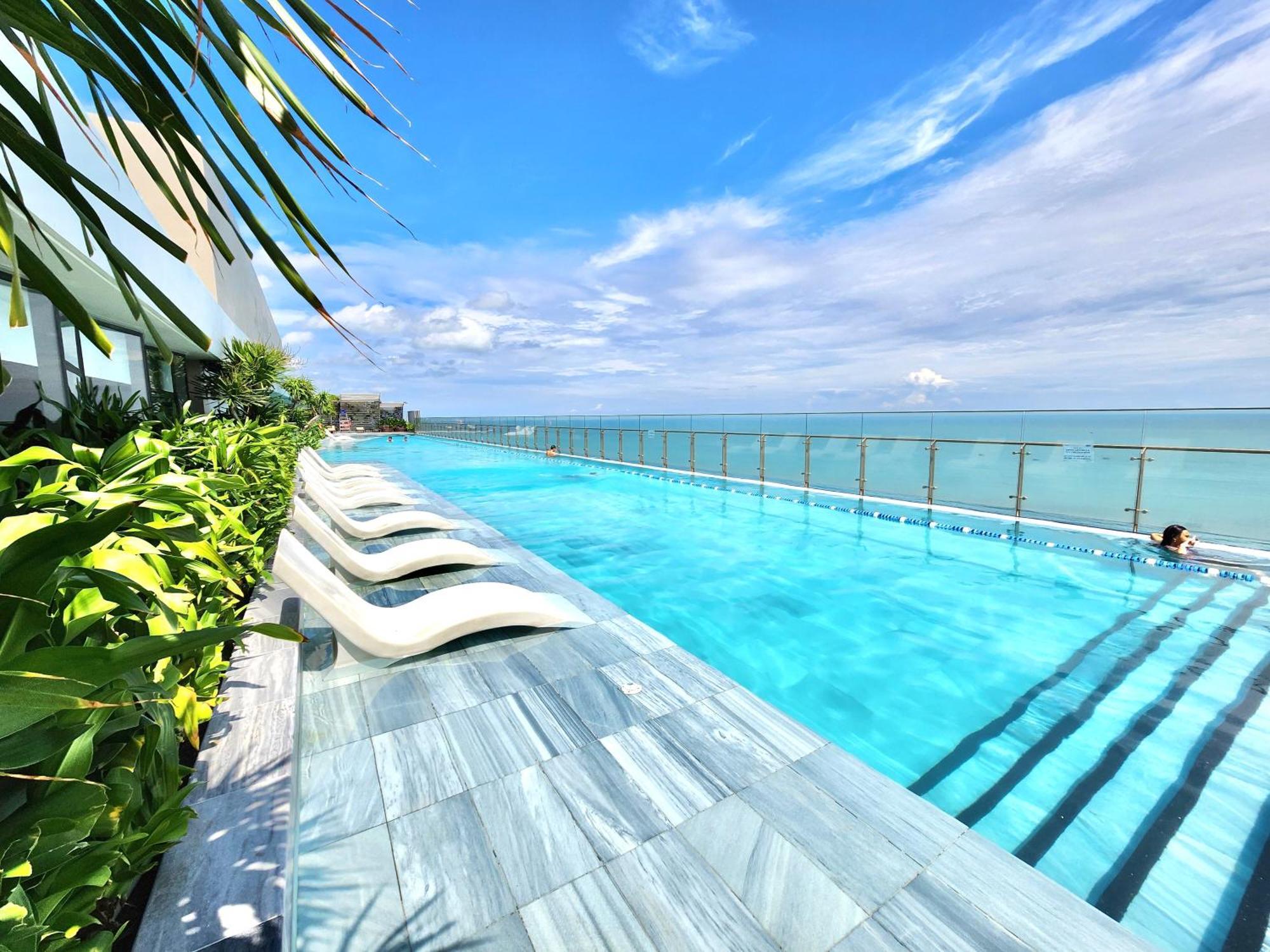 شقة Dua'S House - The SóNg Vung Tau, Sky Pool & Gym المظهر الخارجي الصورة