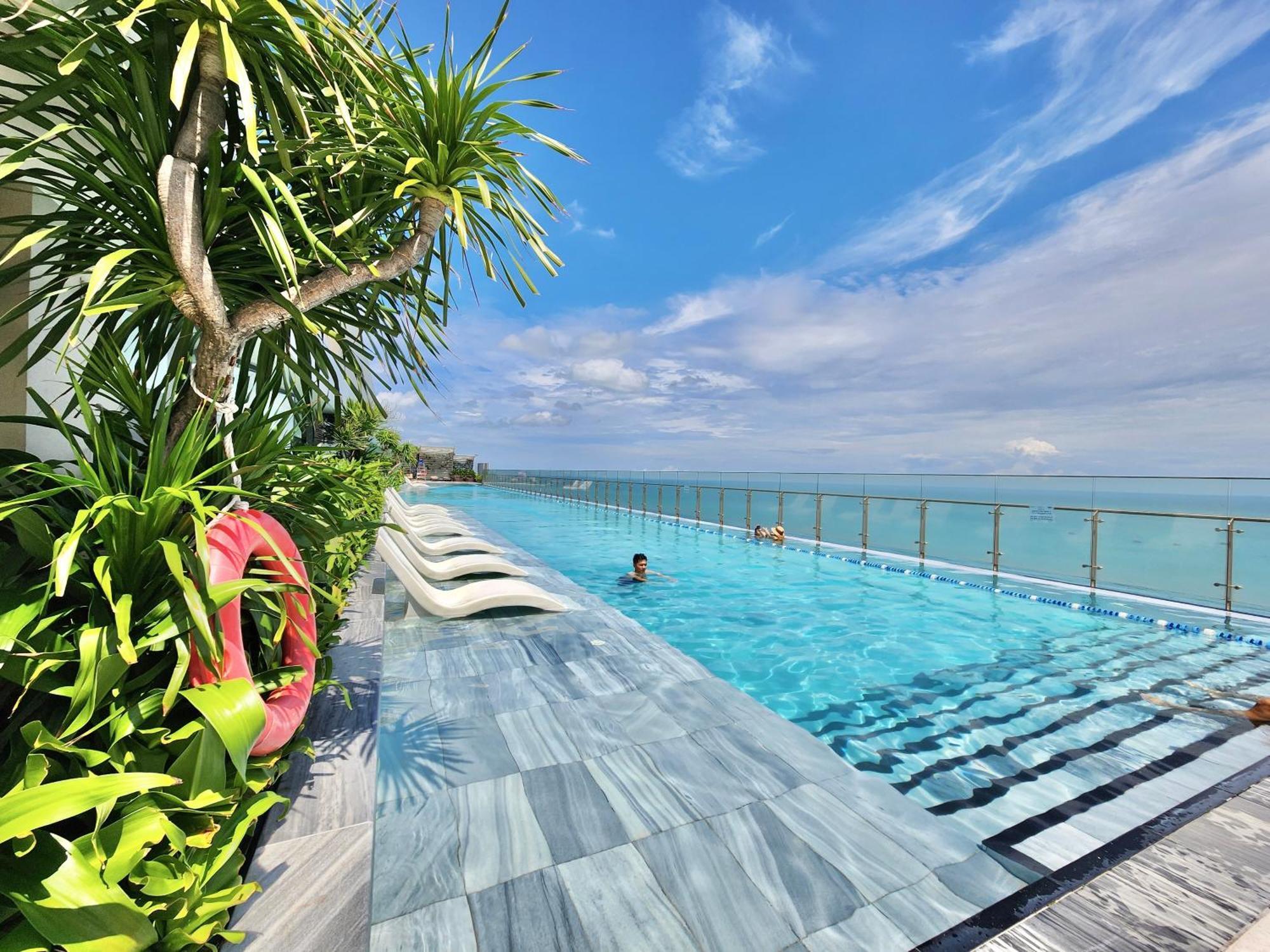 شقة Dua'S House - The SóNg Vung Tau, Sky Pool & Gym المظهر الخارجي الصورة