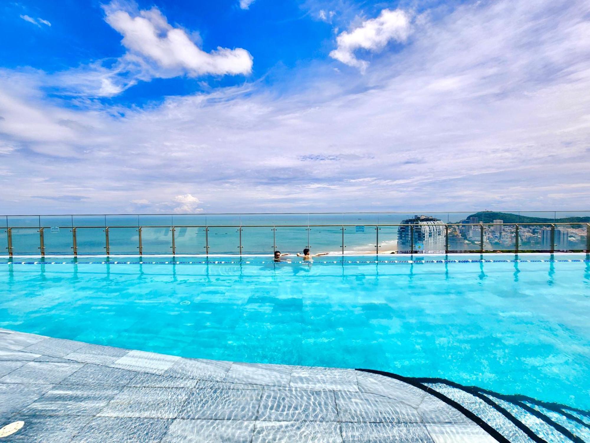شقة Dua'S House - The SóNg Vung Tau, Sky Pool & Gym المظهر الخارجي الصورة