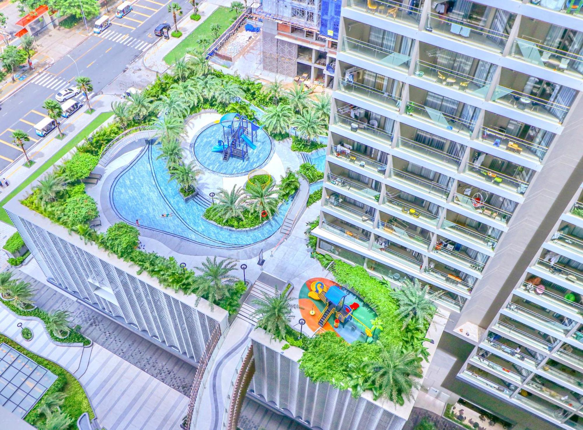 شقة Dua'S House - The SóNg Vung Tau, Sky Pool & Gym المظهر الخارجي الصورة