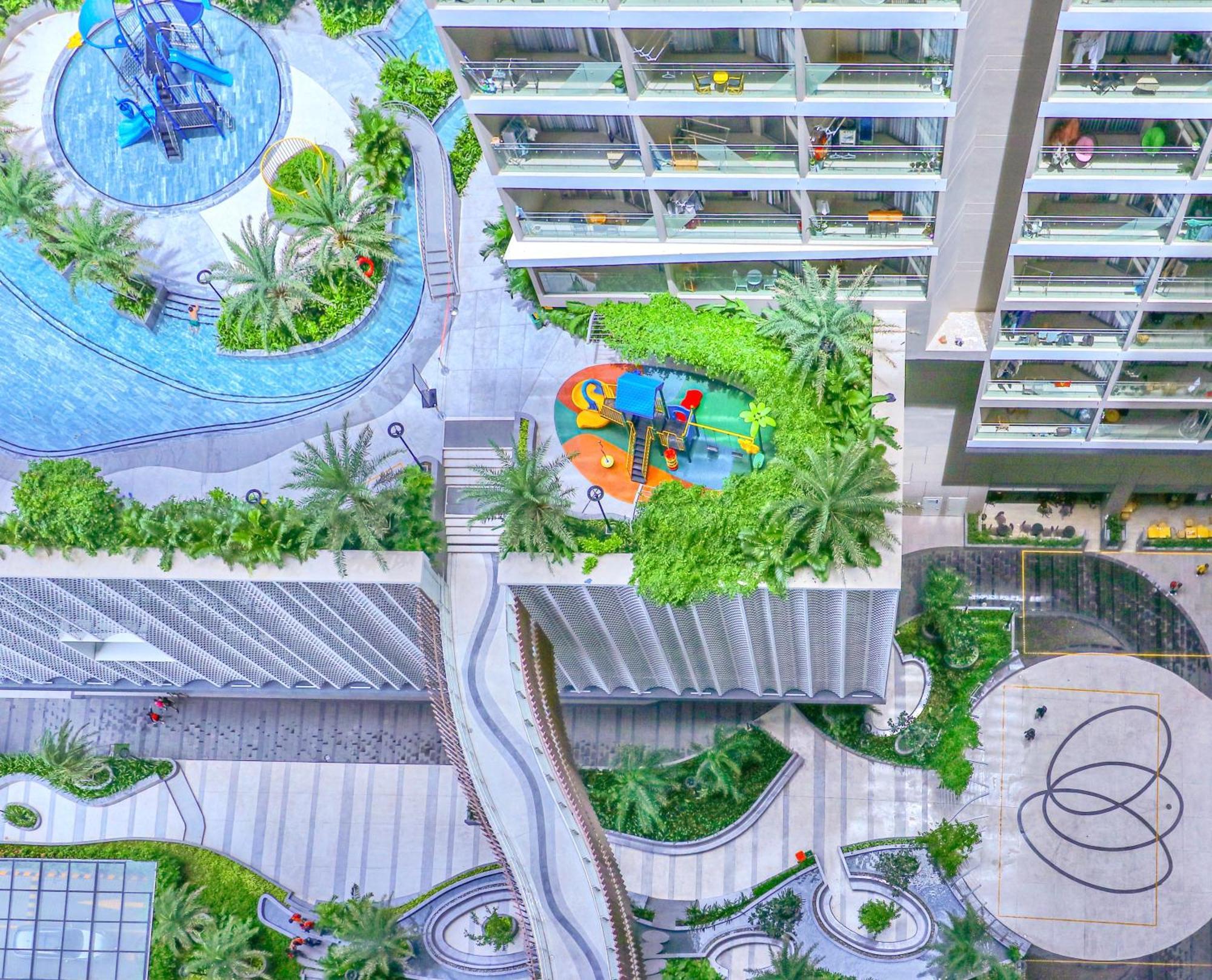 شقة Dua'S House - The SóNg Vung Tau, Sky Pool & Gym المظهر الخارجي الصورة